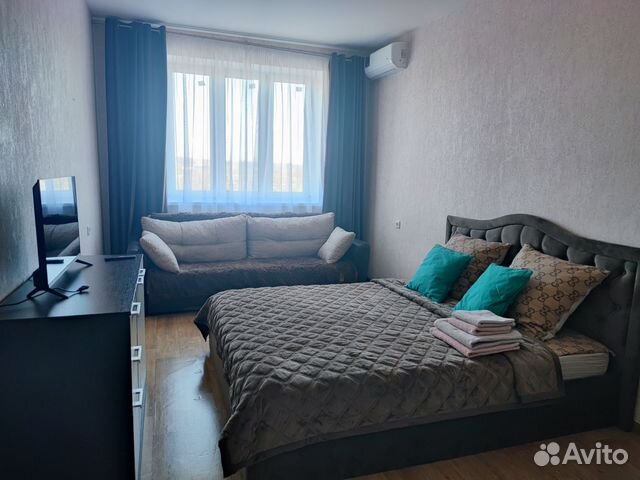 

1-к. квартира, 40 м², 3 кровати