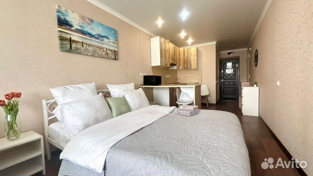 

Квартира-студия, 30 м², 2 кровати