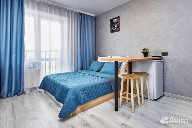 

Квартира-студия, 25 м², 1 кровать