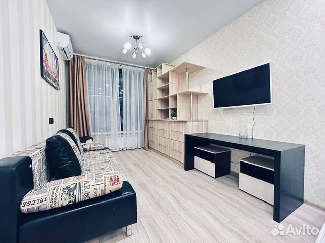 

1-к. квартира, 42 м², 3 кровати