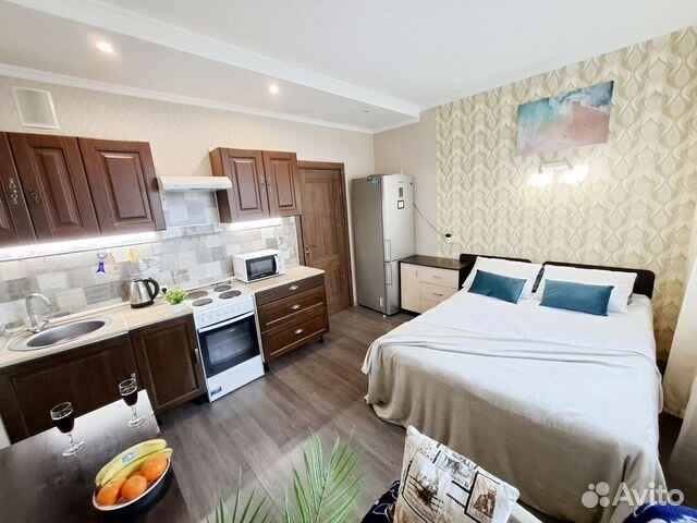 

Квартира-студия, 25 м², 2 кровати