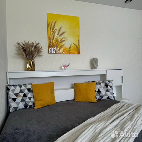 

1-к. квартира, 37 м², 2 кровати