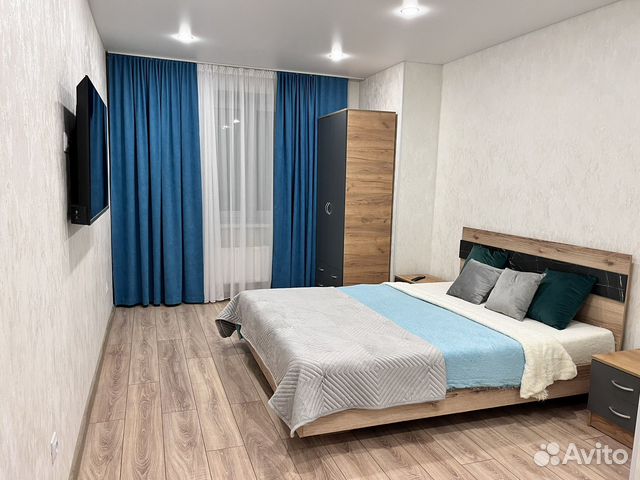 

1-к. квартира, 40 м², 2 кровати
