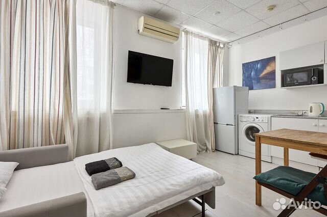 

Квартира-студия, 18 м², 1 кровать