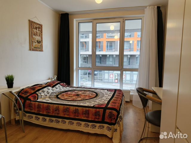 

Квартира-студия, 30 м², 2 кровати