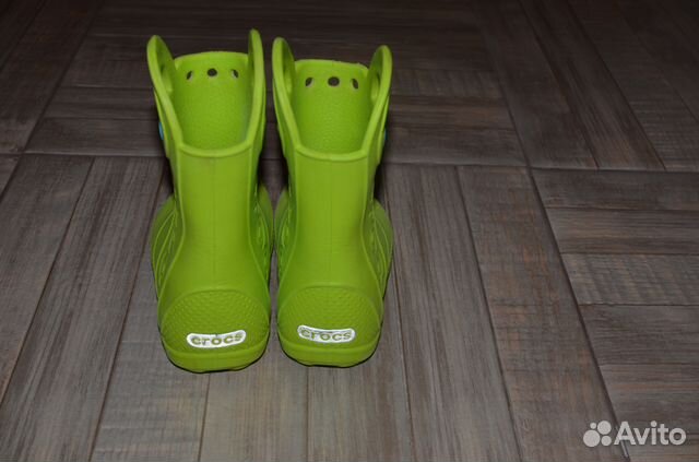 Резиновые сапоги crocs как новые Резиновые сапоги crocs как новые