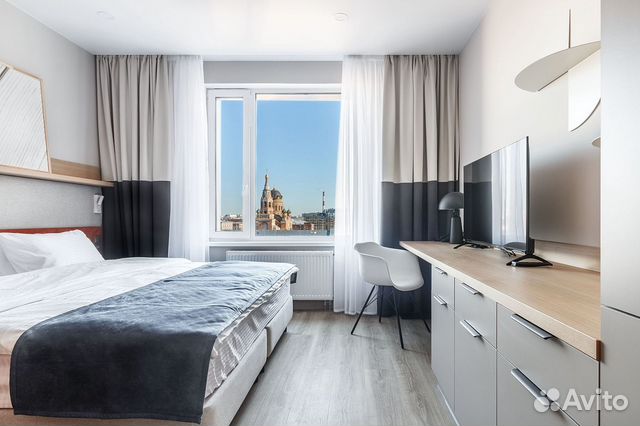 

Квартира-студия в апарт-отеле, 26,3 м², 1 кровать