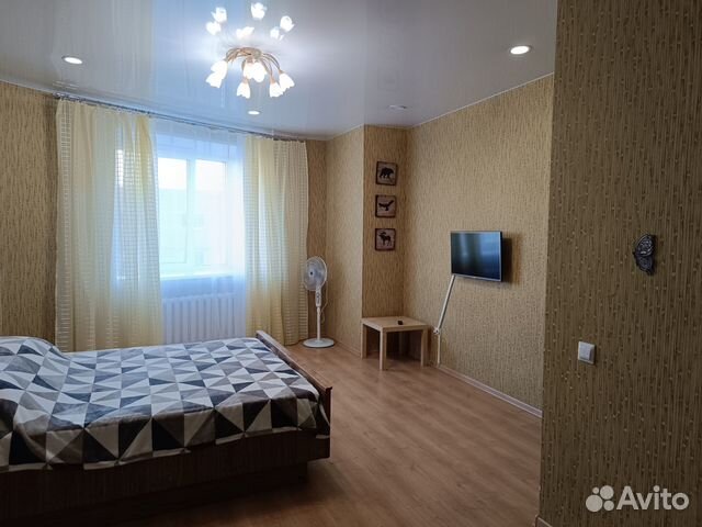 

1-к. квартира, 42 м², 2 кровати