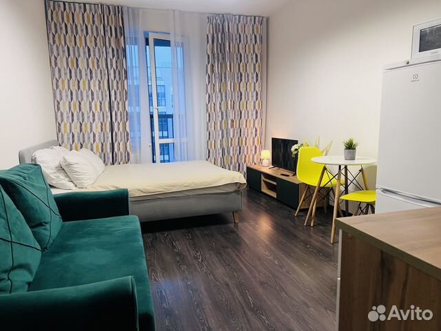 

Квартира-студия, 26 м², 2 кровати