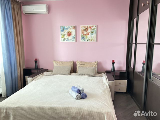 

1-к. квартира, 45 м², 2 кровати