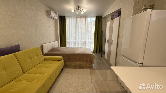 

Квартира-студия, 25 м², 2 кровати