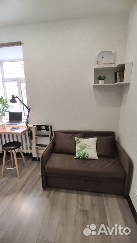 

Квартира-студия, 16 м², 1 кровать