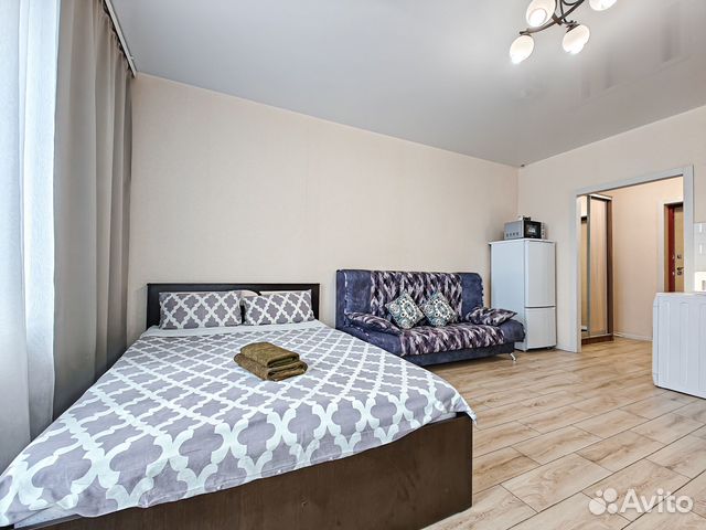 

Квартира-студия, 32 м², 2 кровати