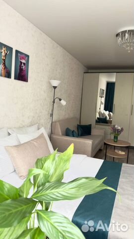 

1-к. квартира, 30 м², 2 кровати