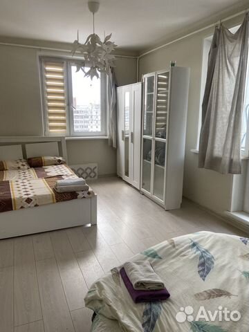 

1-к. квартира, 41,4 м², 2 кровати