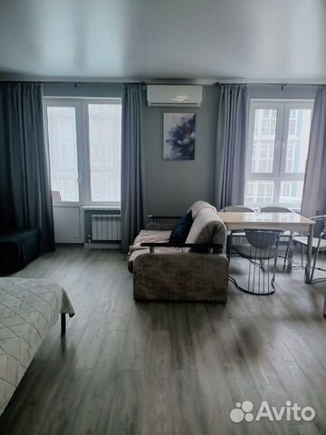 

Квартира-студия, 37 м², 3 кровати