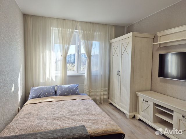 

1-к. квартира, 40 м², 2 кровати
