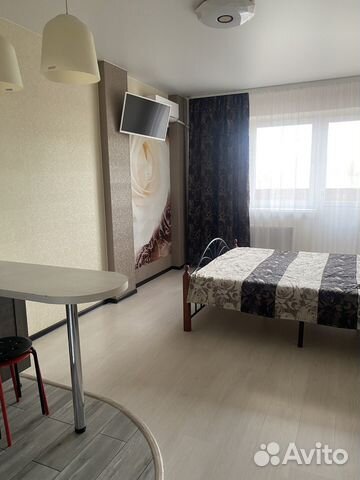 

Квартира-студия, 27 м², 2 кровати