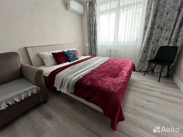 

1-к. квартира, 42 м², 2 кровати