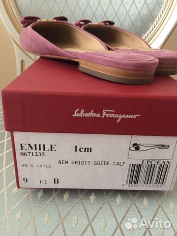 Мюли шлепанцы Salvatore Ferragamo