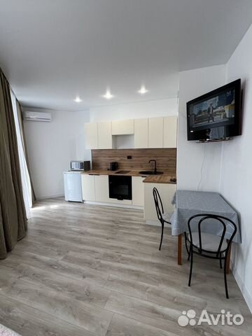 

Квартира-студия, 35 м², 2 кровати