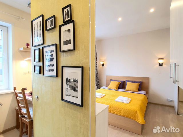 

Квартира-студия, 30 м², 1 кровать
