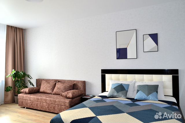 

1-к. квартира, 39 м², 2 кровати