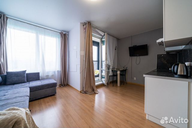 

Квартира-студия, 26,6 м², 3 кровати