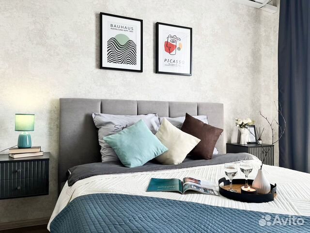 

1-к. квартира, 40 м², 2 кровати