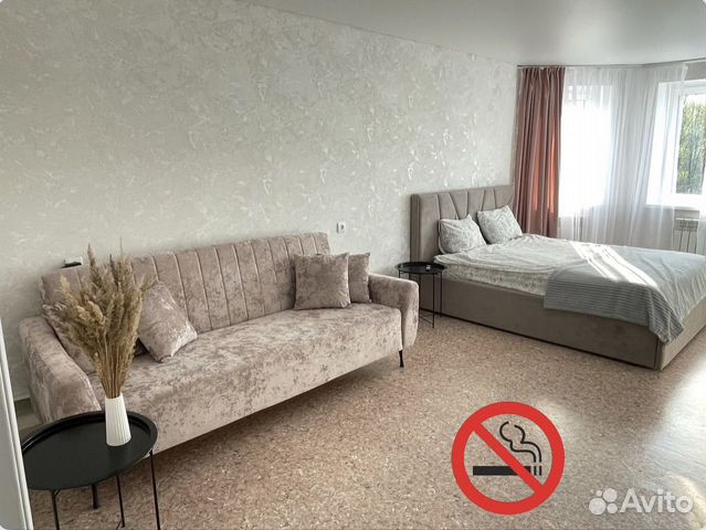 

1-к. квартира, 42 м², 2 кровати