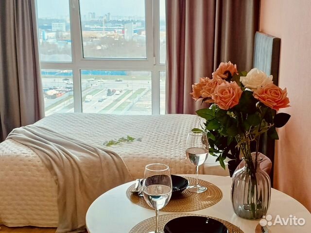 

Квартира-студия, 23 м², 2 кровати