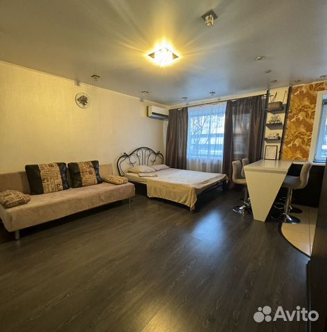 

Квартира-студия, 35 м², 2 кровати