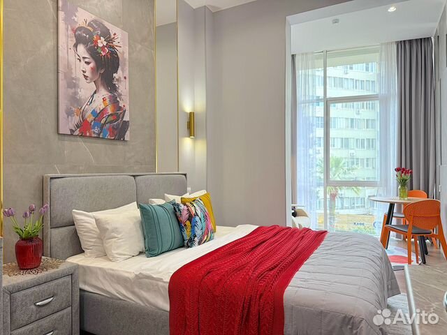 

Квартира-студия, 26 м², 2 кровати