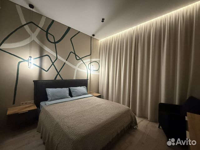 

1-к. квартира, 44,4 м², 2 кровати