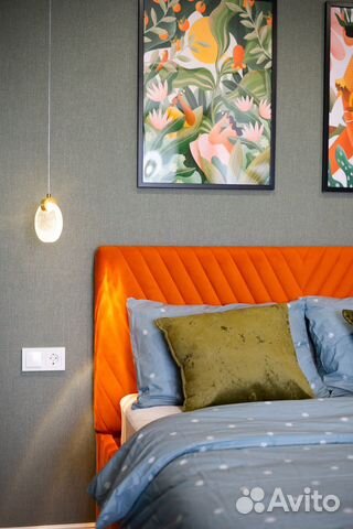 

1-к. квартира, 34 м², 3 кровати
