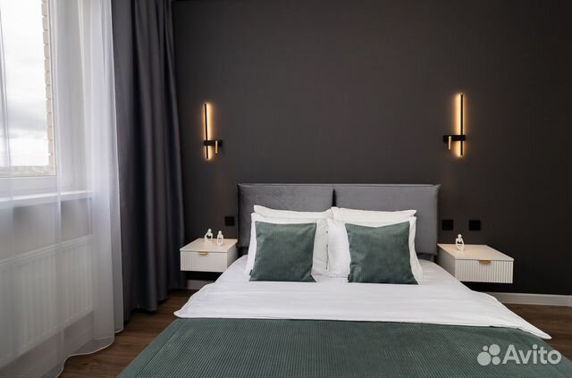 

1-к. квартира, 40 м², 2 кровати