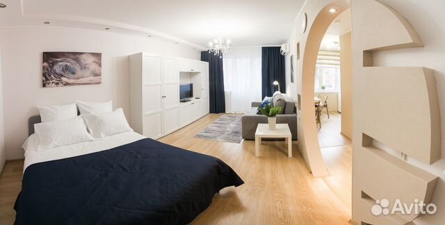 

1-к. квартира, 32 м², 2 кровати