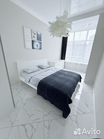 

1-к. квартира, 46 м², 2 кровати