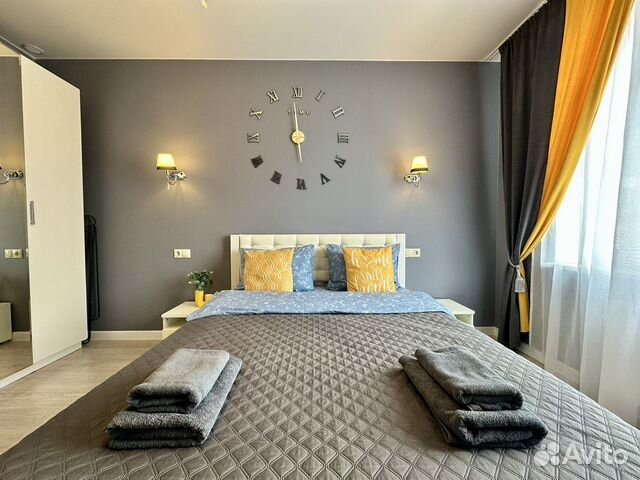 

1-к. квартира, 42 м², 2 кровати