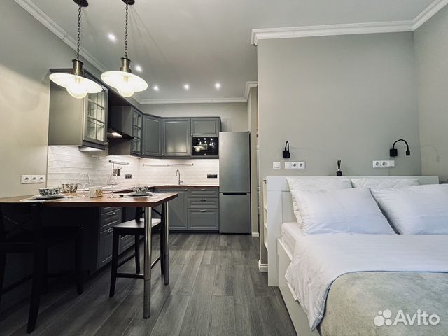 

Квартира-студия, 30 м², 2 кровати