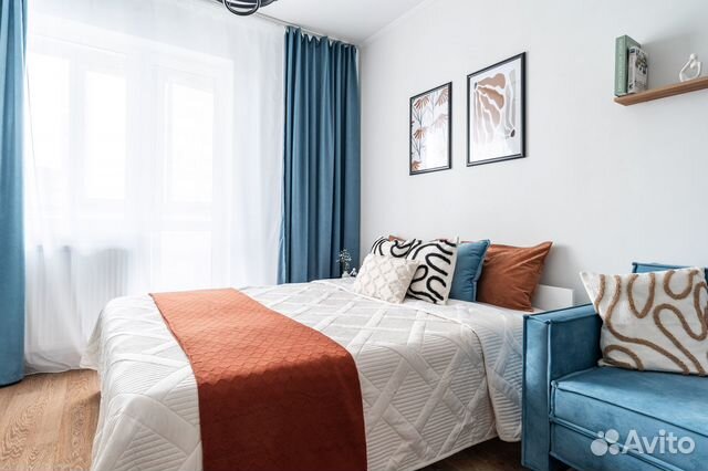 

Квартира-студия, 25 м², 2 кровати