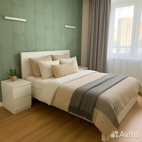 

1-к. квартира, 49 м², 2 кровати