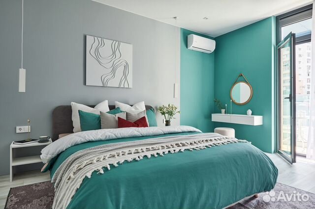

2-к. квартира, 40 м², 2 кровати