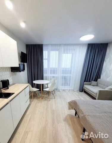 

Квартира-студия, 26,7 м², 4 кровати