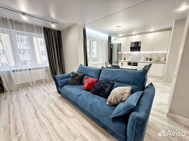 

2-к. квартира, 62 м², 2 кровати