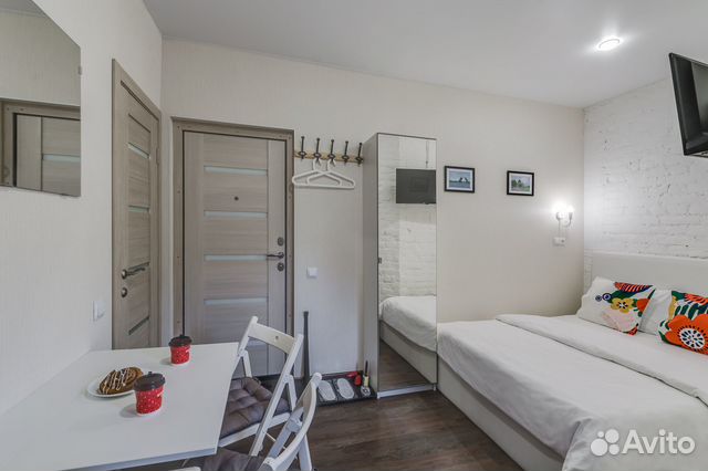 

Квартира-студия в апарт-отеле, 18 м², 1 кровать