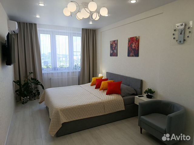 

1-к. квартира, 40 м², 2 кровати