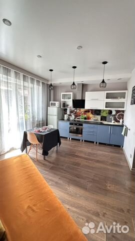 

1-к. квартира, 46 м², 2 кровати