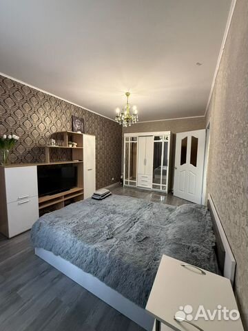 

1-к. квартира, 38 м², 2 кровати