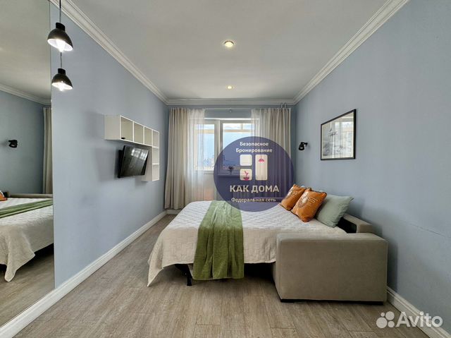 

Квартира-студия, 30 м², 1 кровать